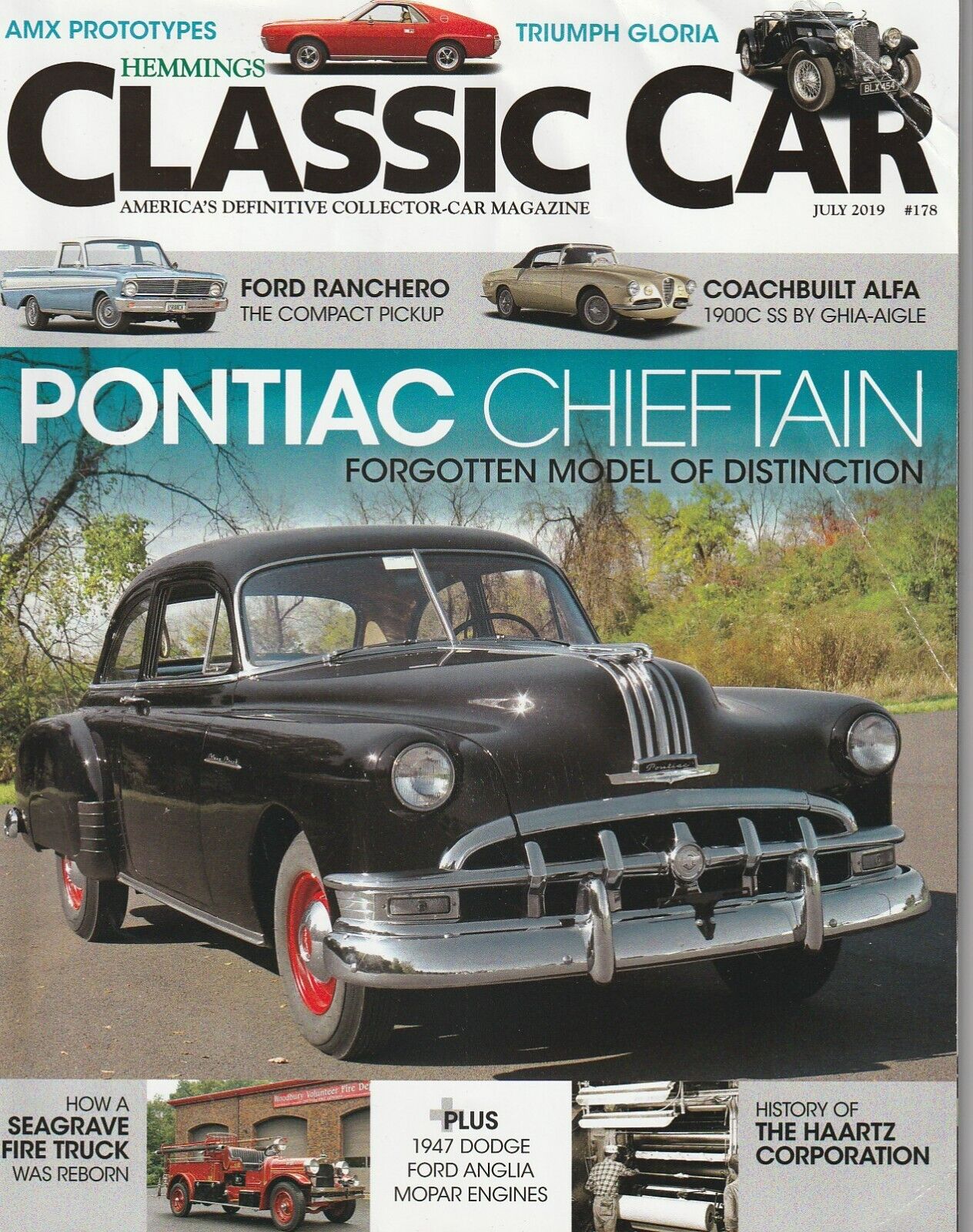 Hemmings Classic Car Magazine - July 2019 - Pontiac Chieftain