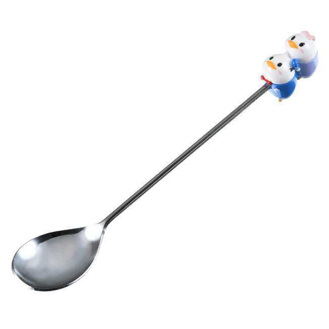 PSL Tsum Tsum Donald & Daisy Spoon Disney Store Plush Toy 10th Anniversary New