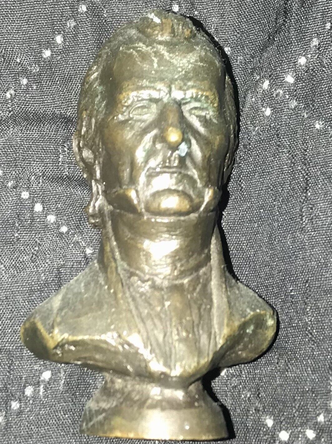 Solid Bronze President James Polk  1845-1849