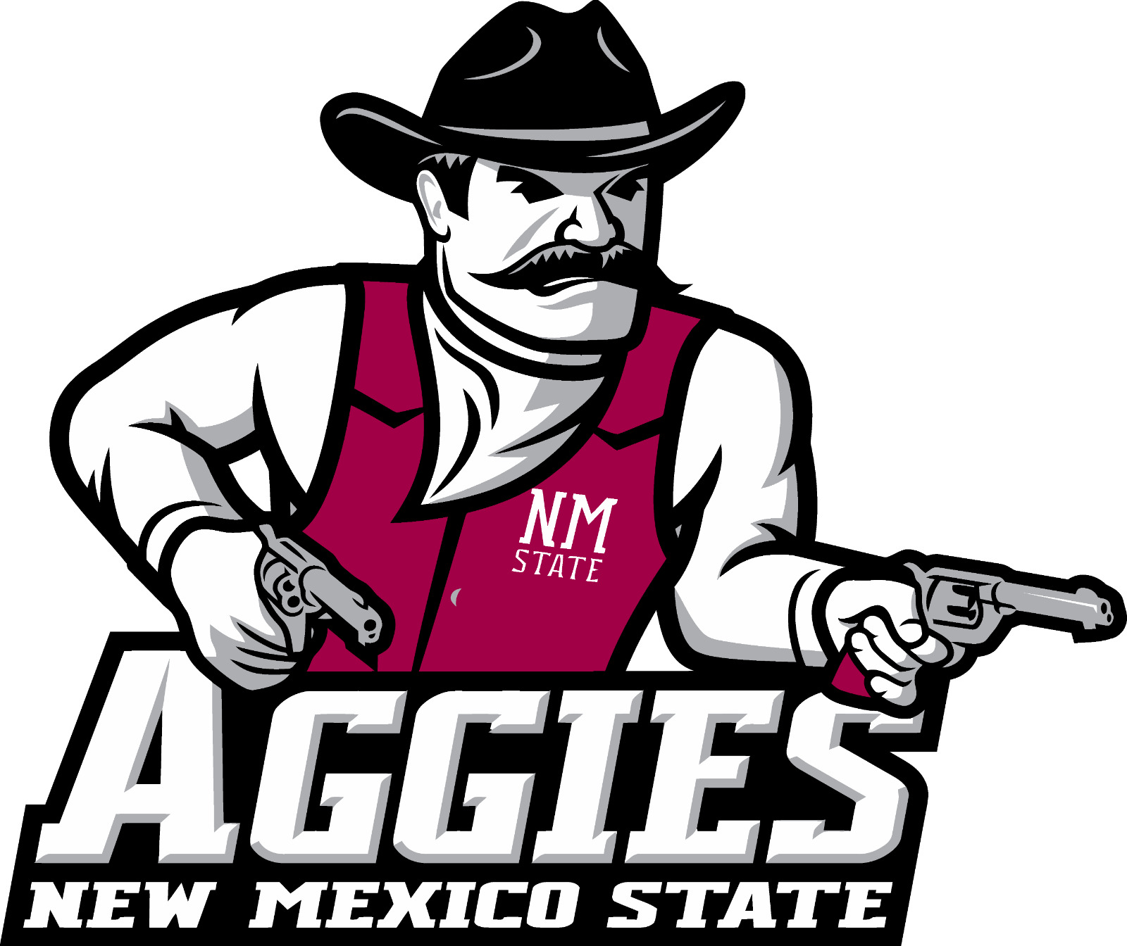 New Mexico State Aggies NCAA College Team Logo 4\