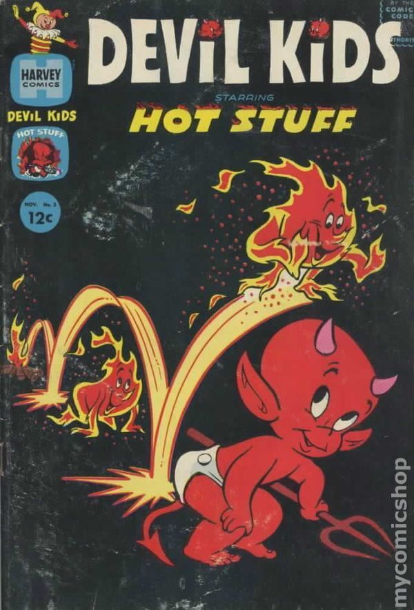 Devil Kids Starring Hot Stuff #3 GD/VG 3.0 1962 Stock Image