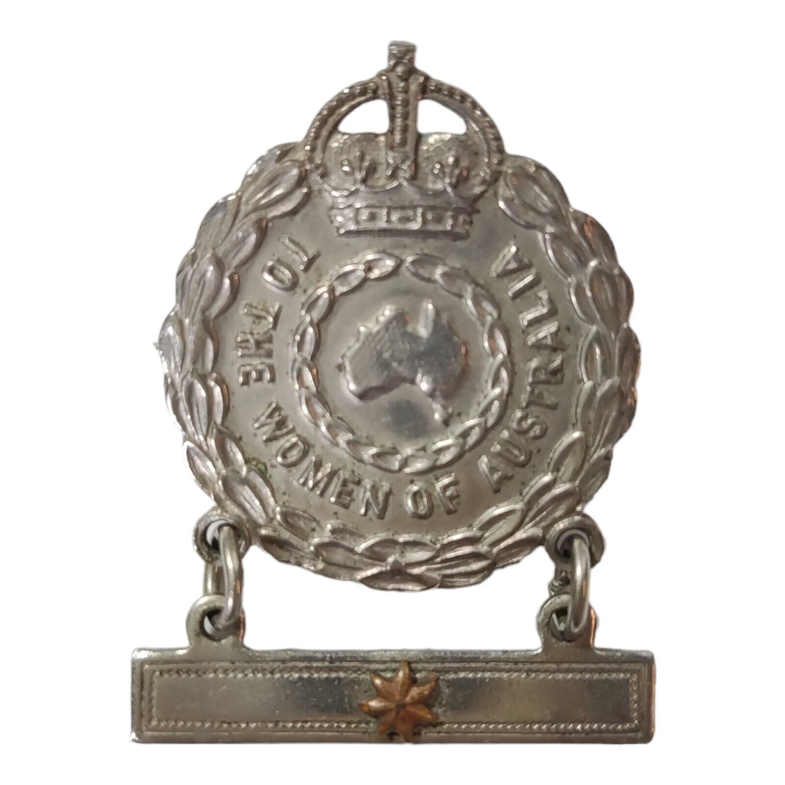 To the Women of Australia Badge AMOR Sydney Commonwealth Government Vintage