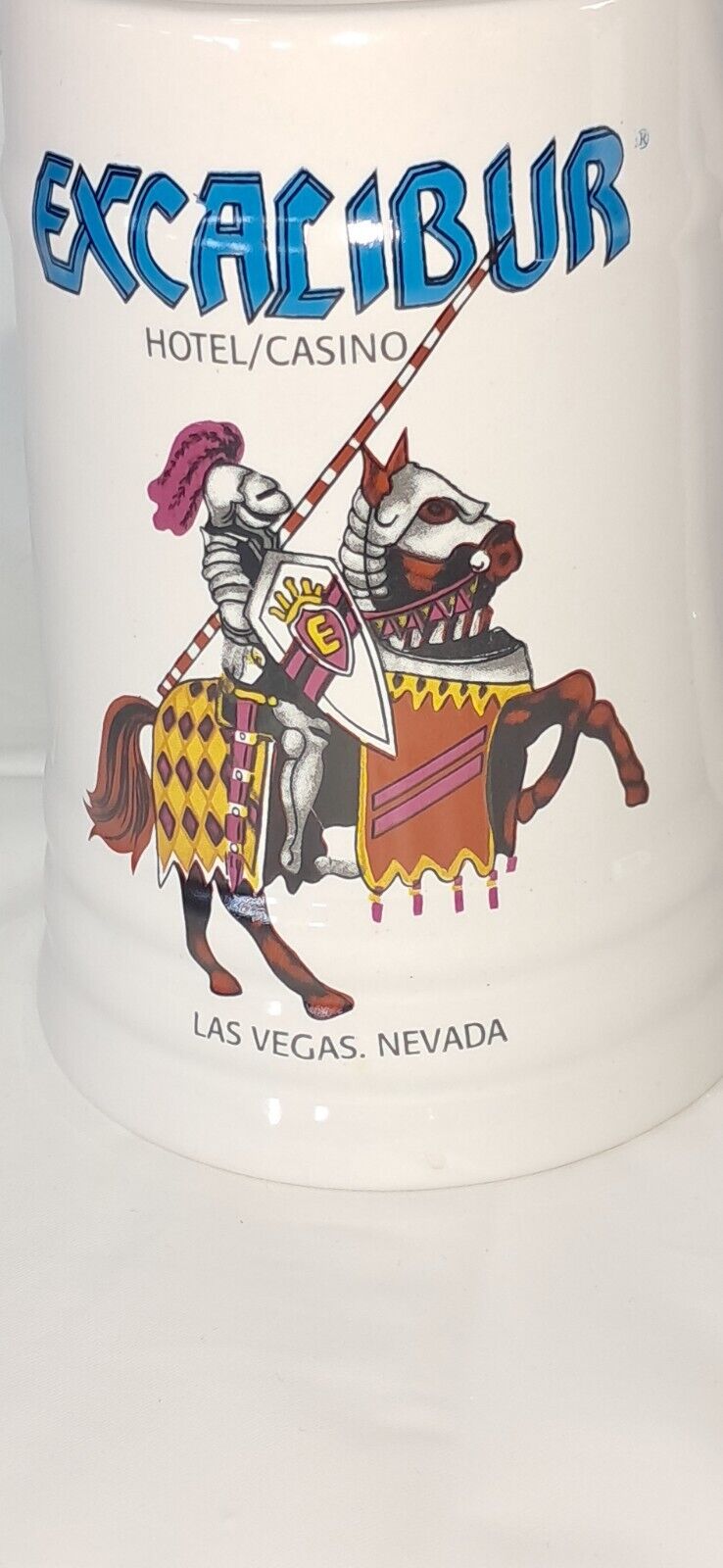 Excalibur Hotel Casino Las Vegas Ceramic Beer Stein Souvenir Mug