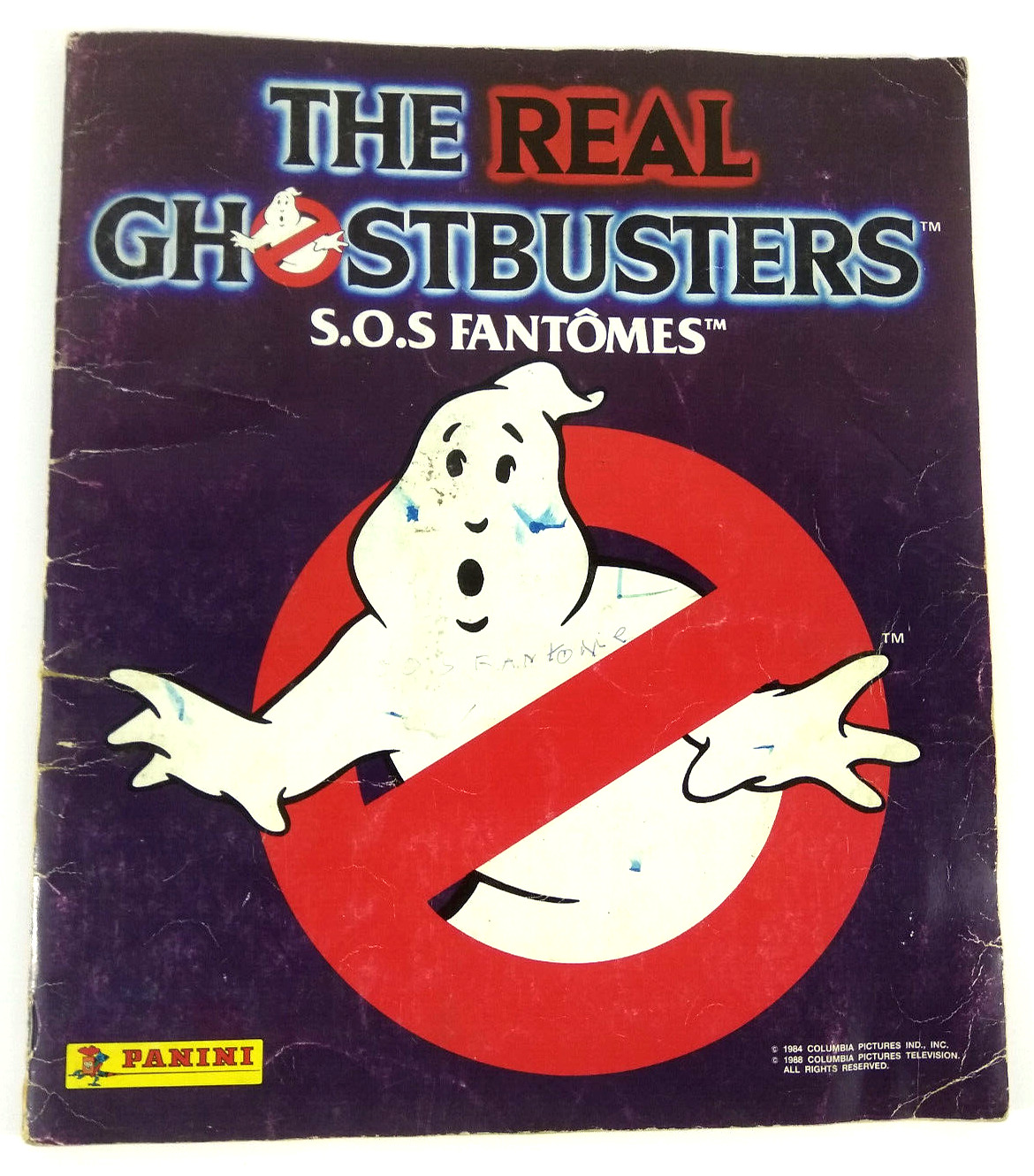 Panini Ghostbusters SOS Ghostbusters Incomplete Album Fast Shipping & Tracking