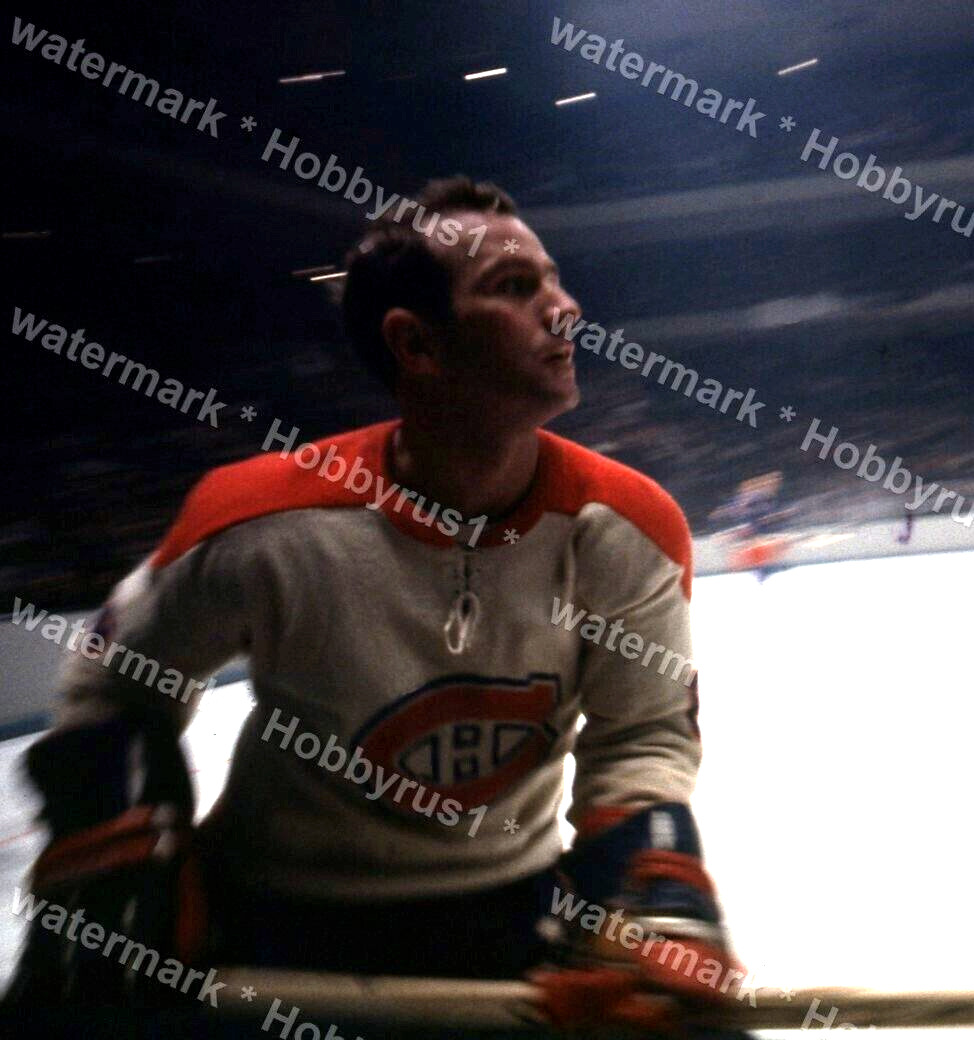 Dick Duff Montreal Canadians NHL Hockey Vintage 1960\'s Original 35mm Slide HOF