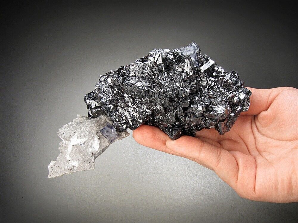 Sphalerite and Fluorite Crystals Elmwood Mine Tennessee