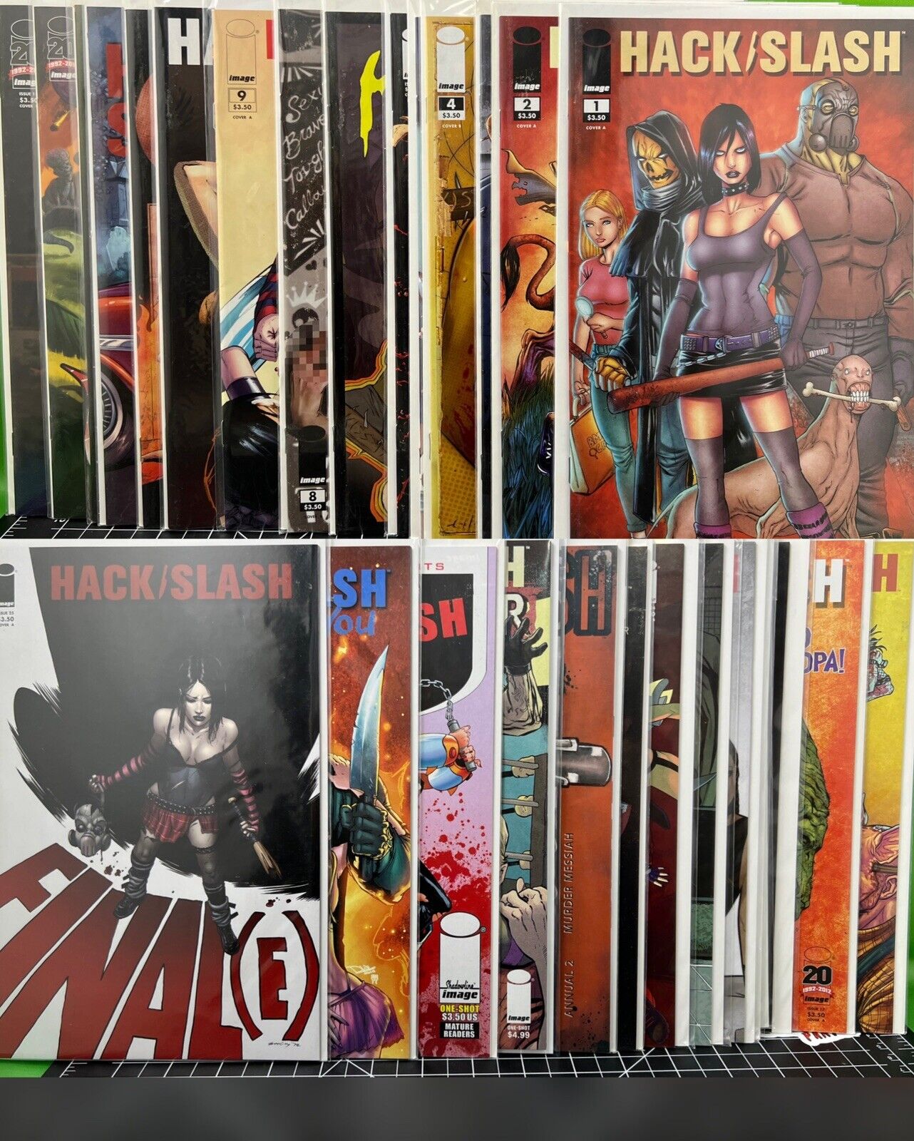 Hack / Slash 1-25 Complete 2011 Image Comics Set Full Run + One Shots + Annuals