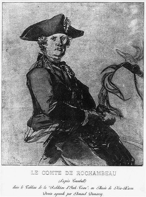 Photo:Jean Baptiste Donatien,Comte,Rochambeau,1725-1807