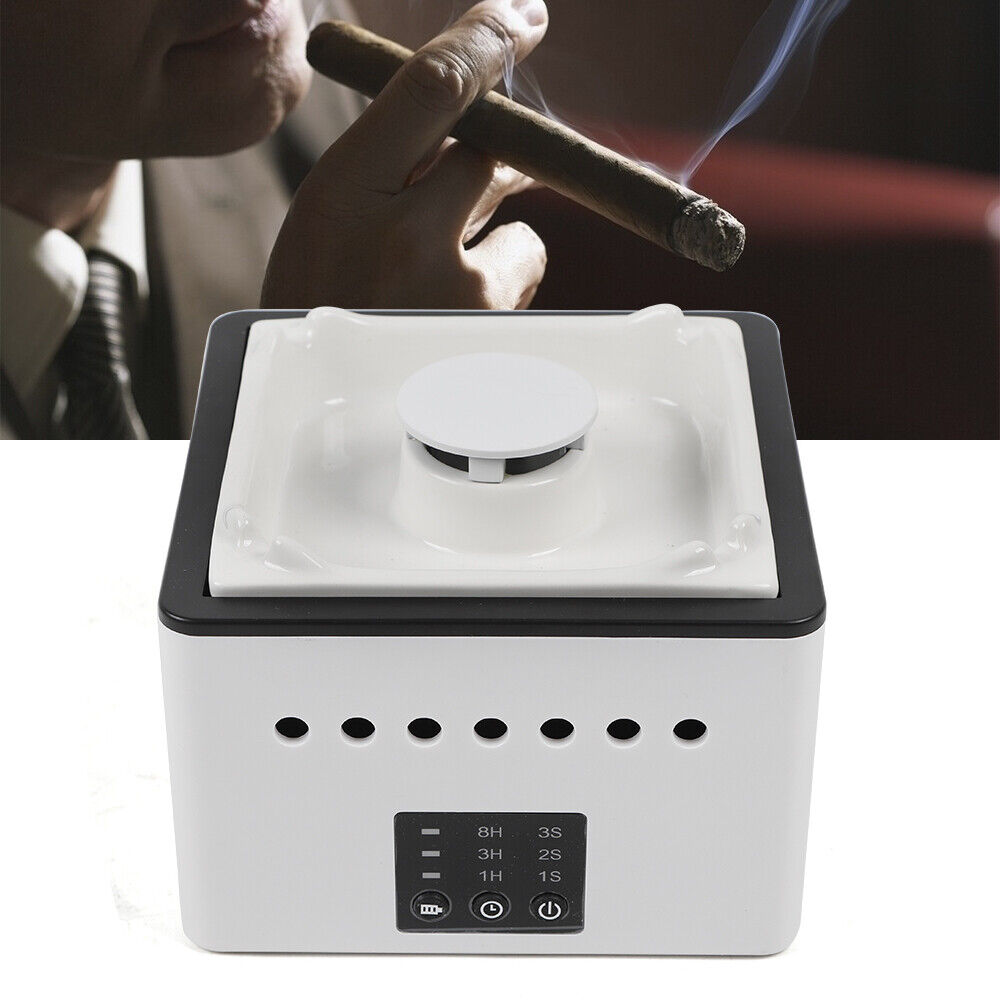 Smokeless Ashtray Cigarette Cigar Smoke Grabber Odor Eliminator USB