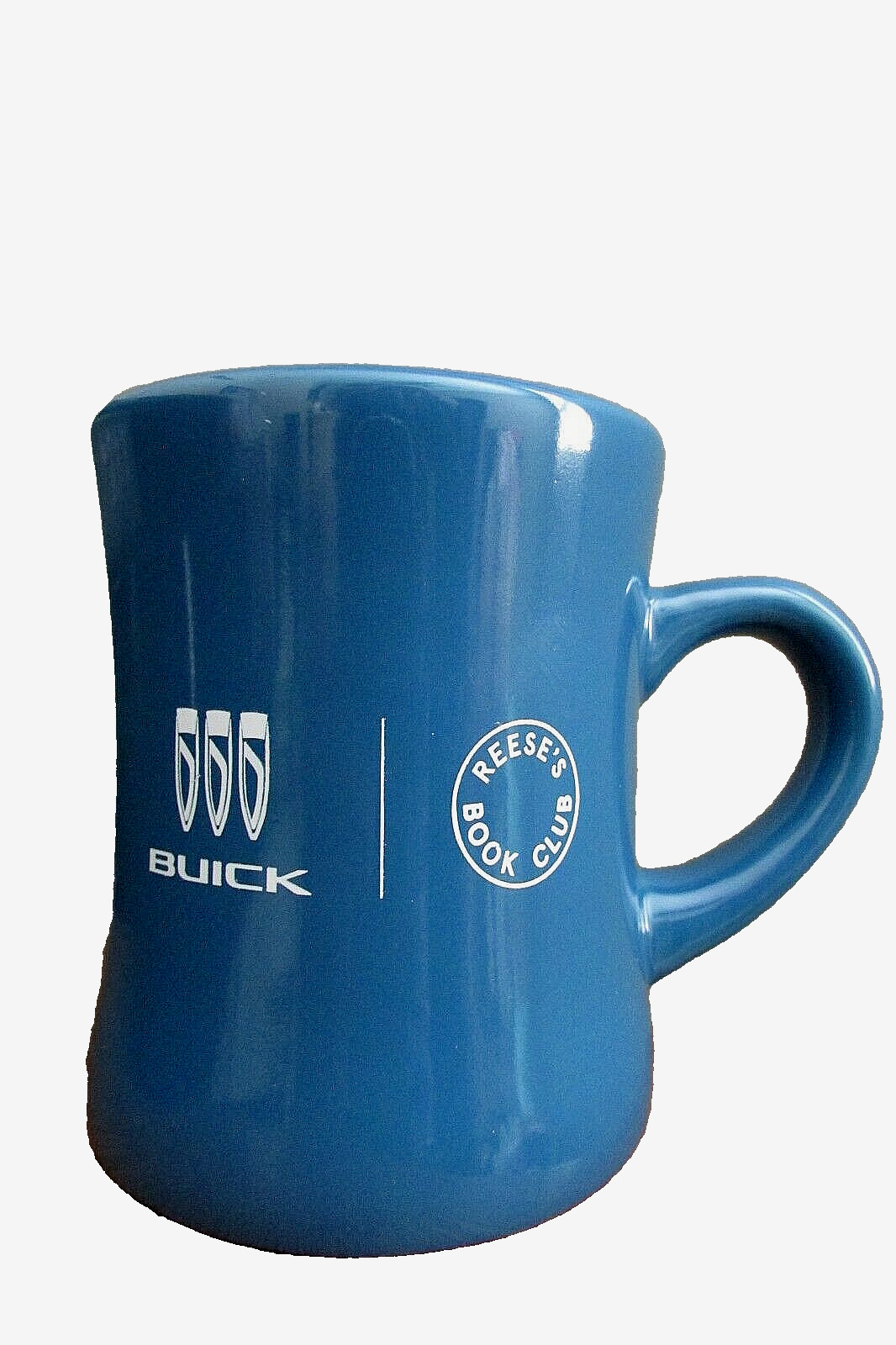 Buick car emblem blue Reese’s Book Club Coffee Mug cup-main character energy-NEW