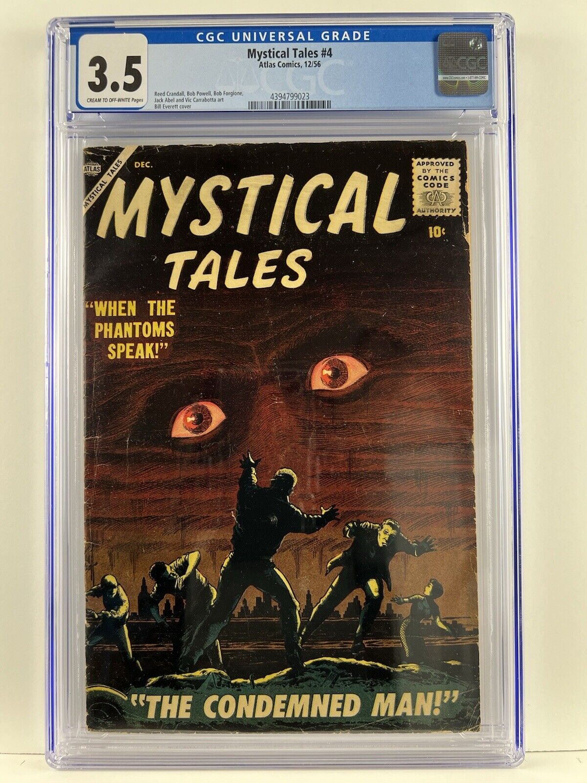 Mystical Tales #4 CGC 3.5 1956