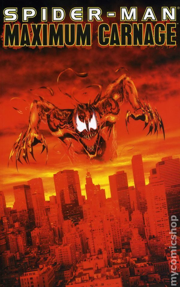 Spider-Man Maximum Carnage TPB #1-REP VG 2004 Stock Image