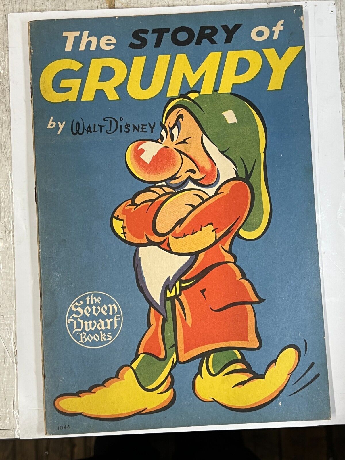 the story of grumpy #0 by walt disney the seven dwarfs book 1938 | Combined Ship