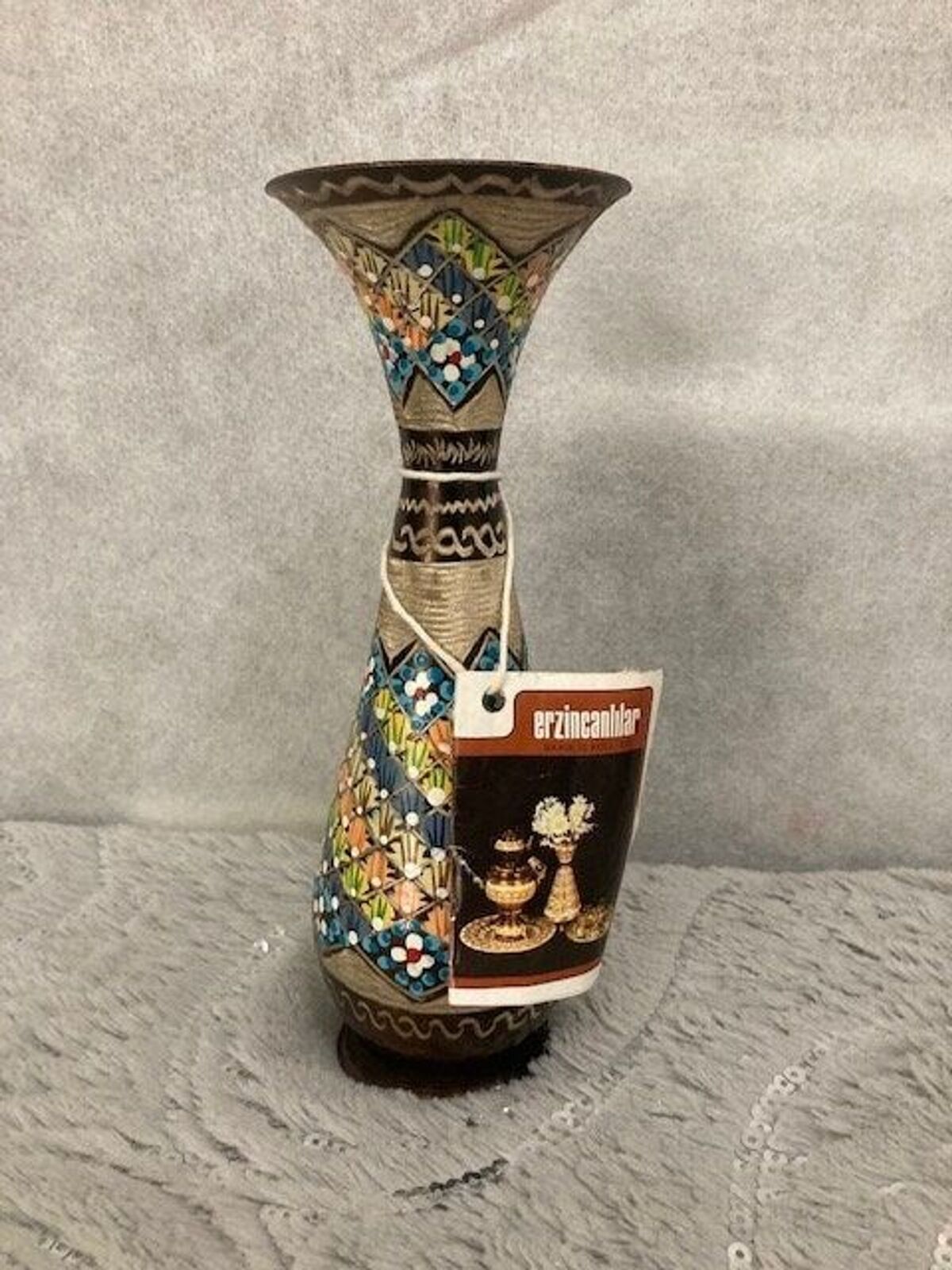 Erzincanlilar Decorative Unique Handmade Copper Vase from Turkey