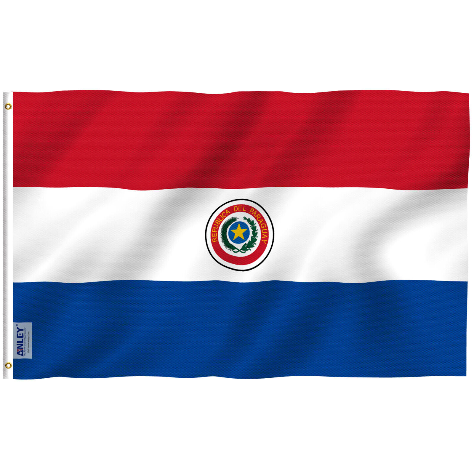 Anley Fly Breeze 3x5 Feet Paraguay Flag - Paraguayan Flags Polyester