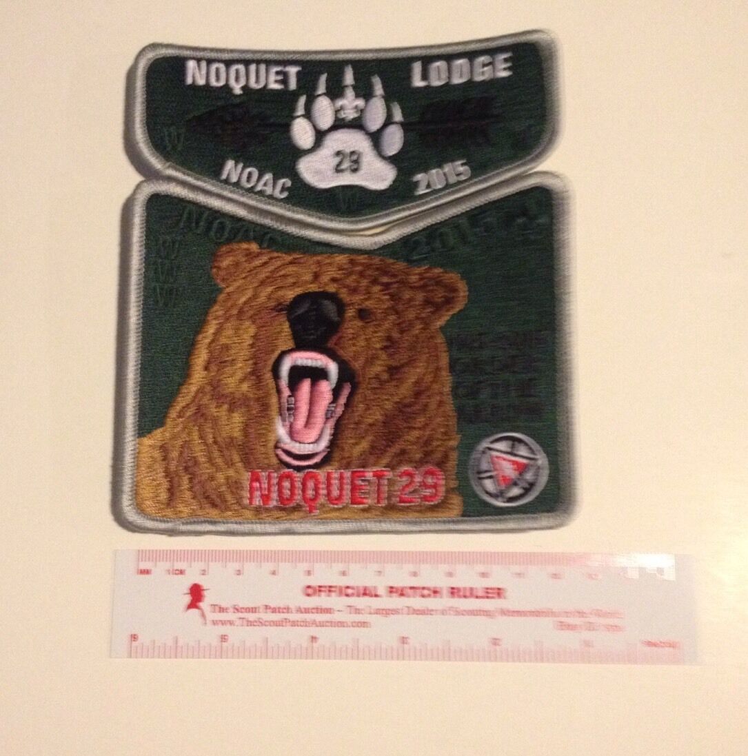 NOQUET Lodge 29 NOAC 2015 Fund Raiser Green Bear