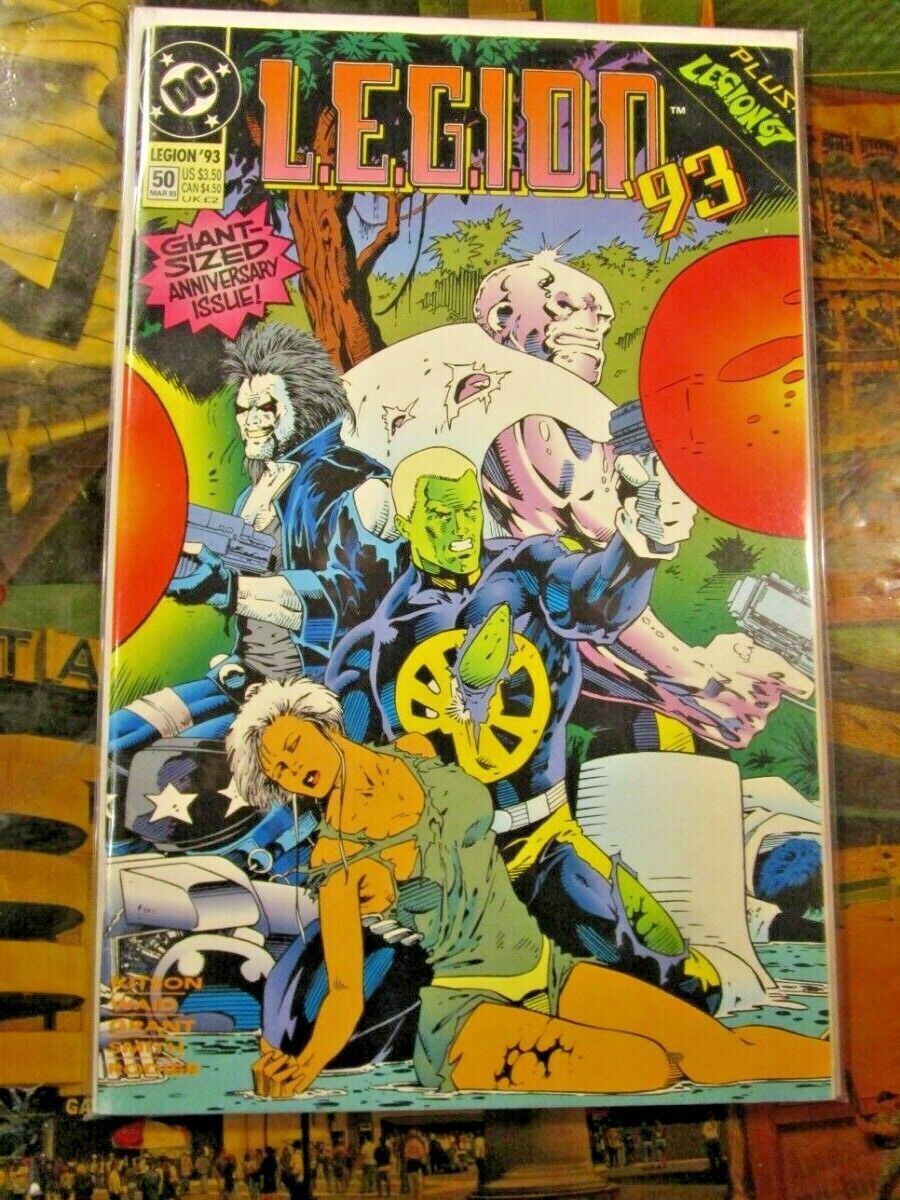 L.E.G.I.O.N. \'93 #50 Comic Book DC 1993 Legion