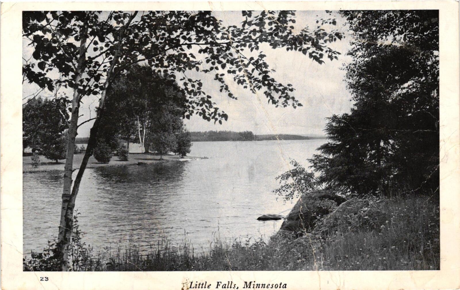 Vintage Postcard- LITTLE FALLS, MN. Early 1900s