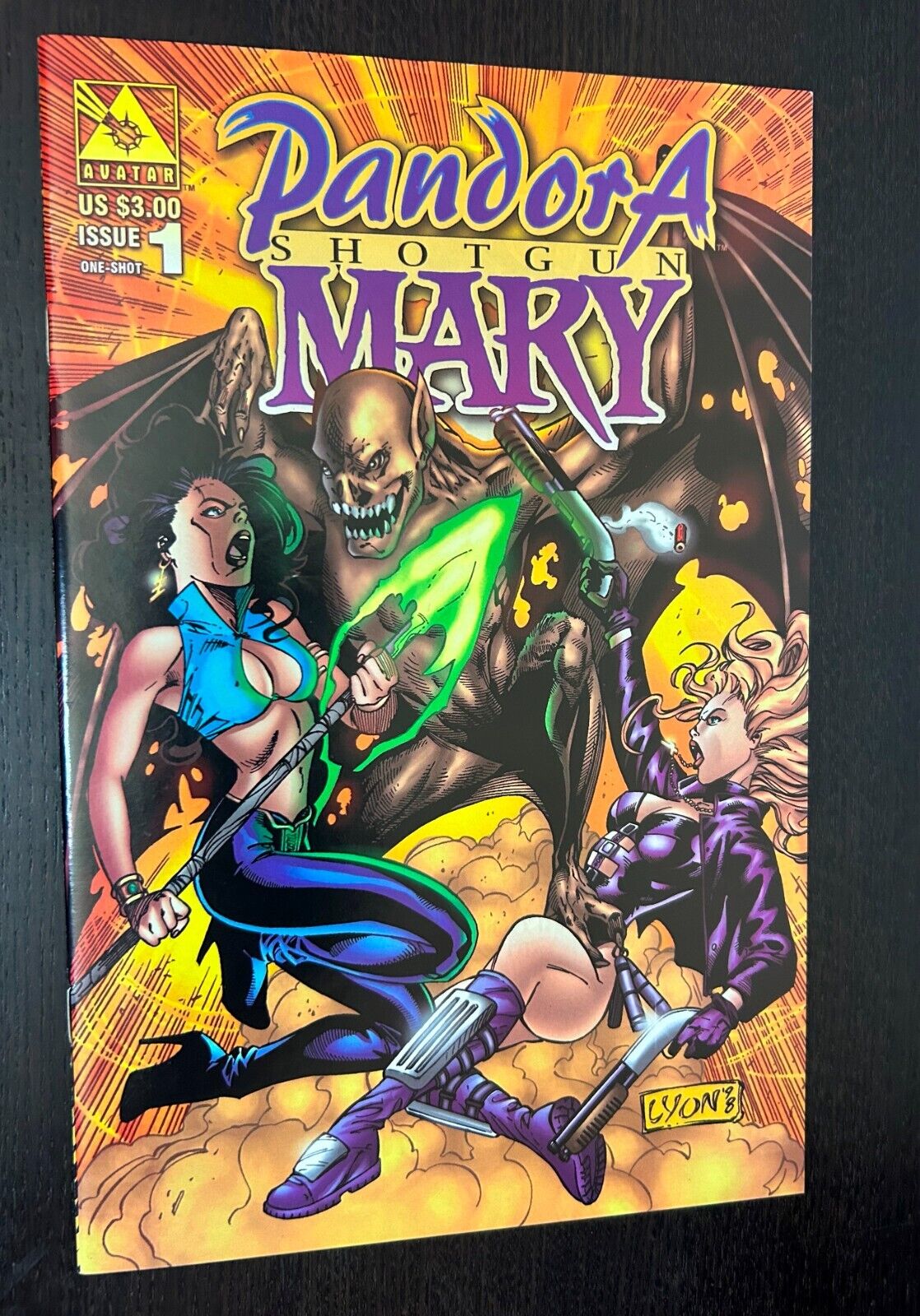 PANDORA SHOTGUN MARY #1 (Avatar Press Comics 1998) -- GGA -- NM-