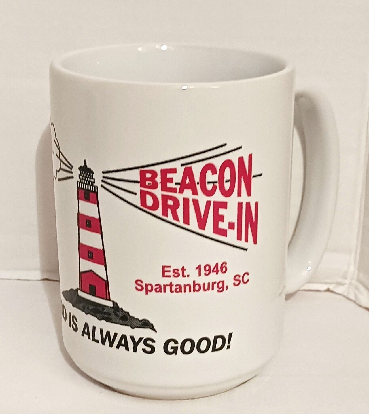 Beacon Drive In Call It Coffee Mug Spartanburg South Carolina