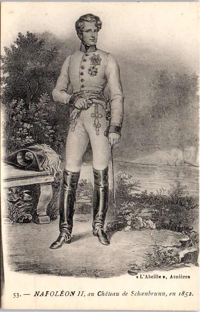 Napoleon II - at Schoenbrunn Castle in 1852