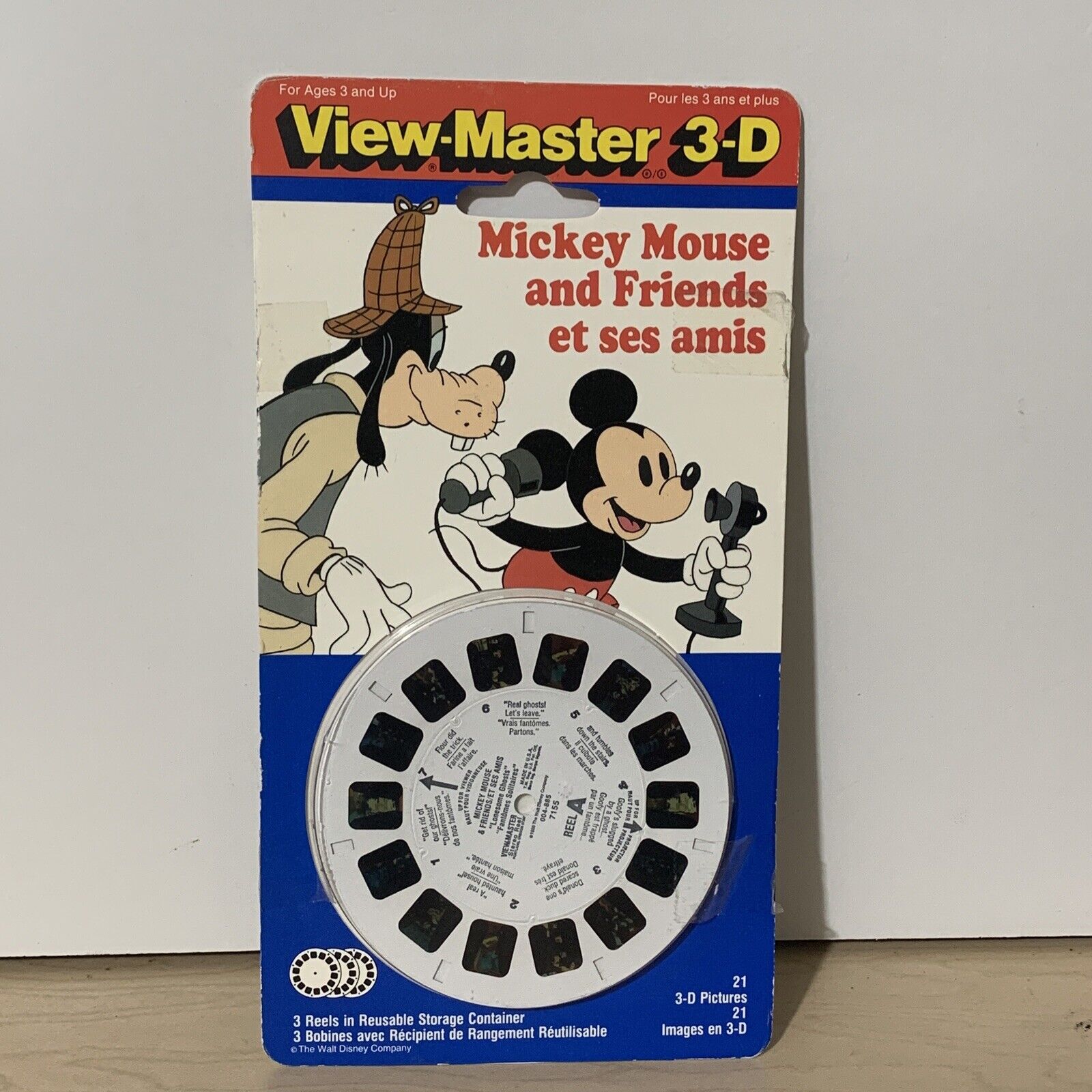1991 Tyco View Master 3D Disney Mickey And Friends Reels 7155 New Sealed