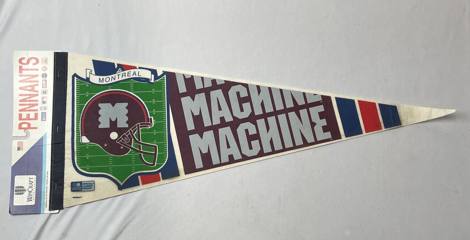 VTG Montreal Machine 30” Montreal Machine Football Souvenir Pennant
