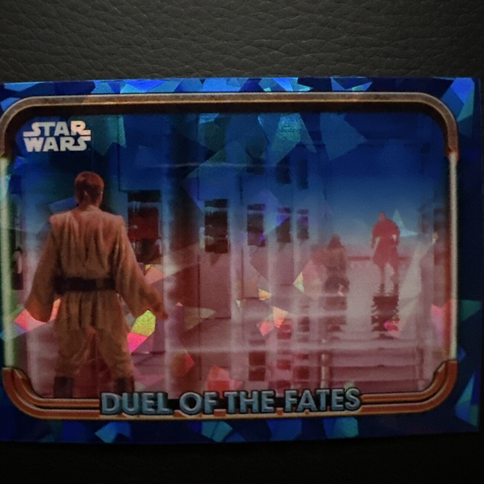 2024 Topps Chrome Star Wars Sapphire Duel of the Fates #8 Laser Gates