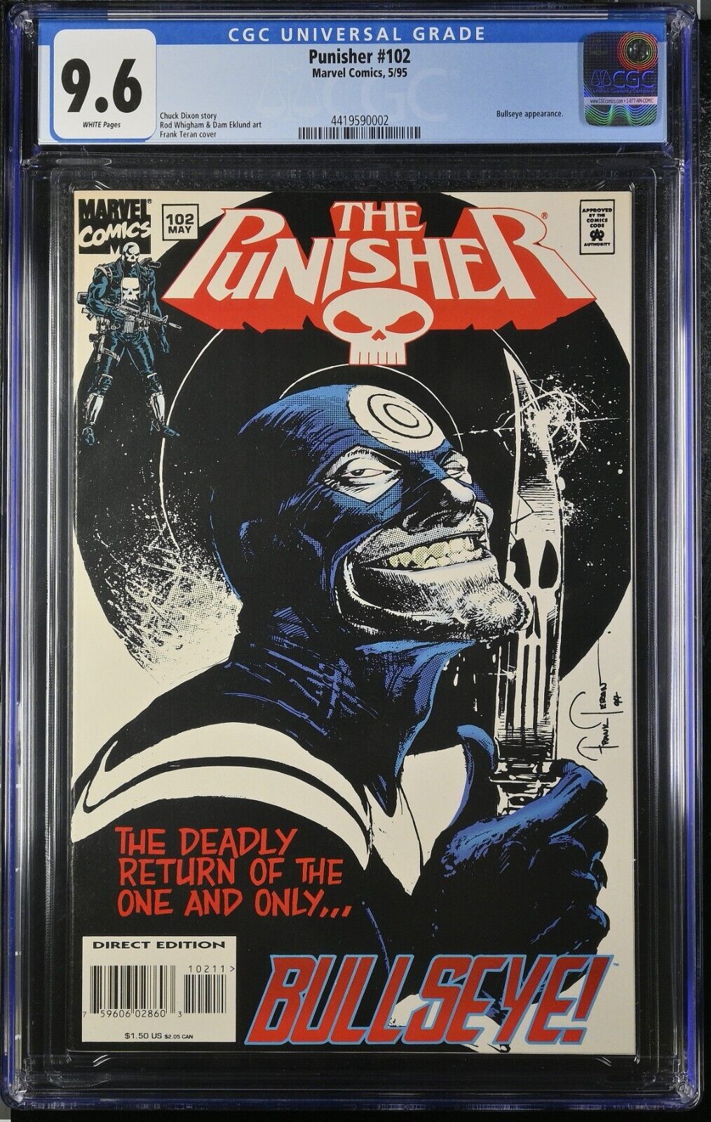 Punisher #102 CGC 9.6