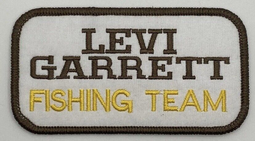 Levi Garrett Fishing Team Chewing Tobacco Retro Vintage Style Patch Hat Cap