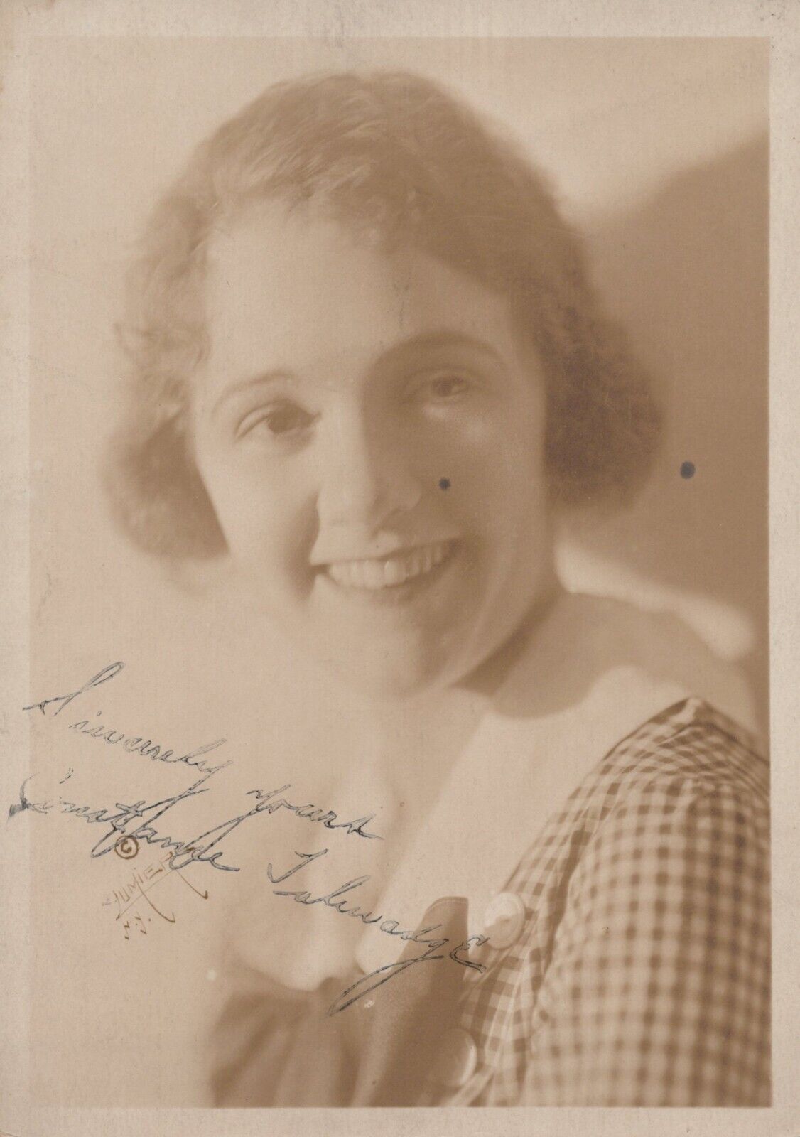 1910s Constance Talmadge Signed Autograph Silent Vintage ORIG ACTRESS Photo 744