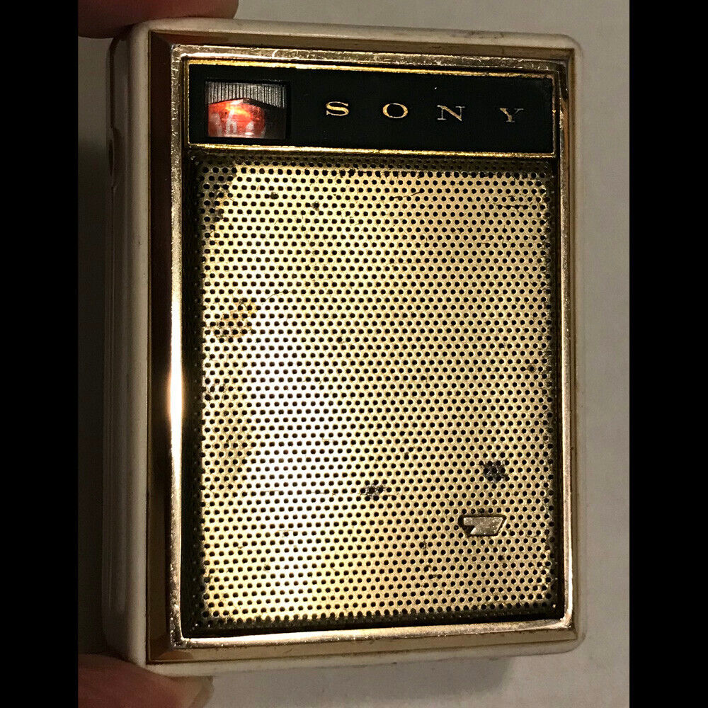 Original vintage SONY made in Japan Micro Transistor radio model TR-730