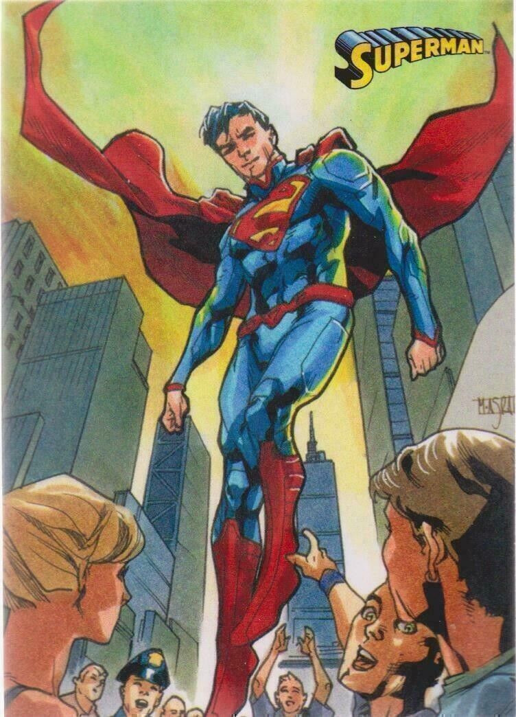 2013 DC Superman: The Legend Trading Card Complete (62) Card Base Set Lot of 12