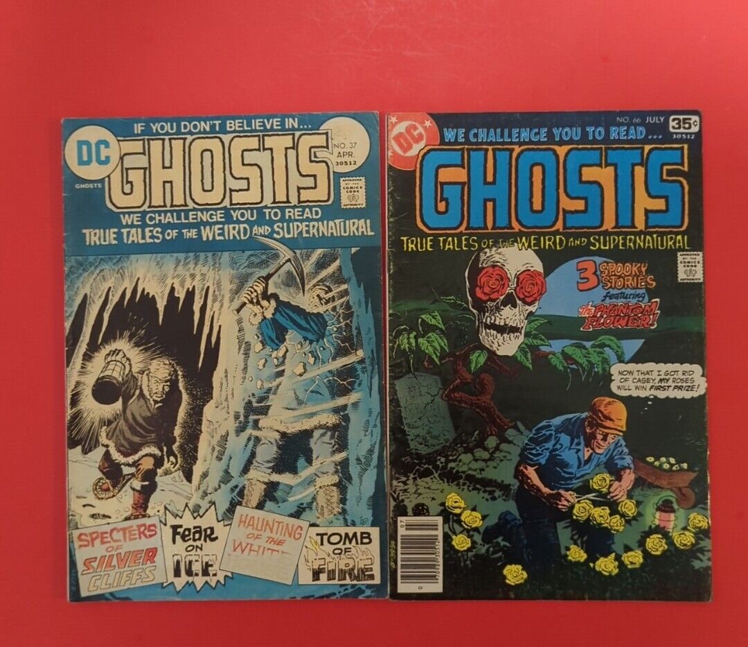 Ghosts #37 (Apr 1975, DC) #66 July 1978 DC Horror Comic (B2)