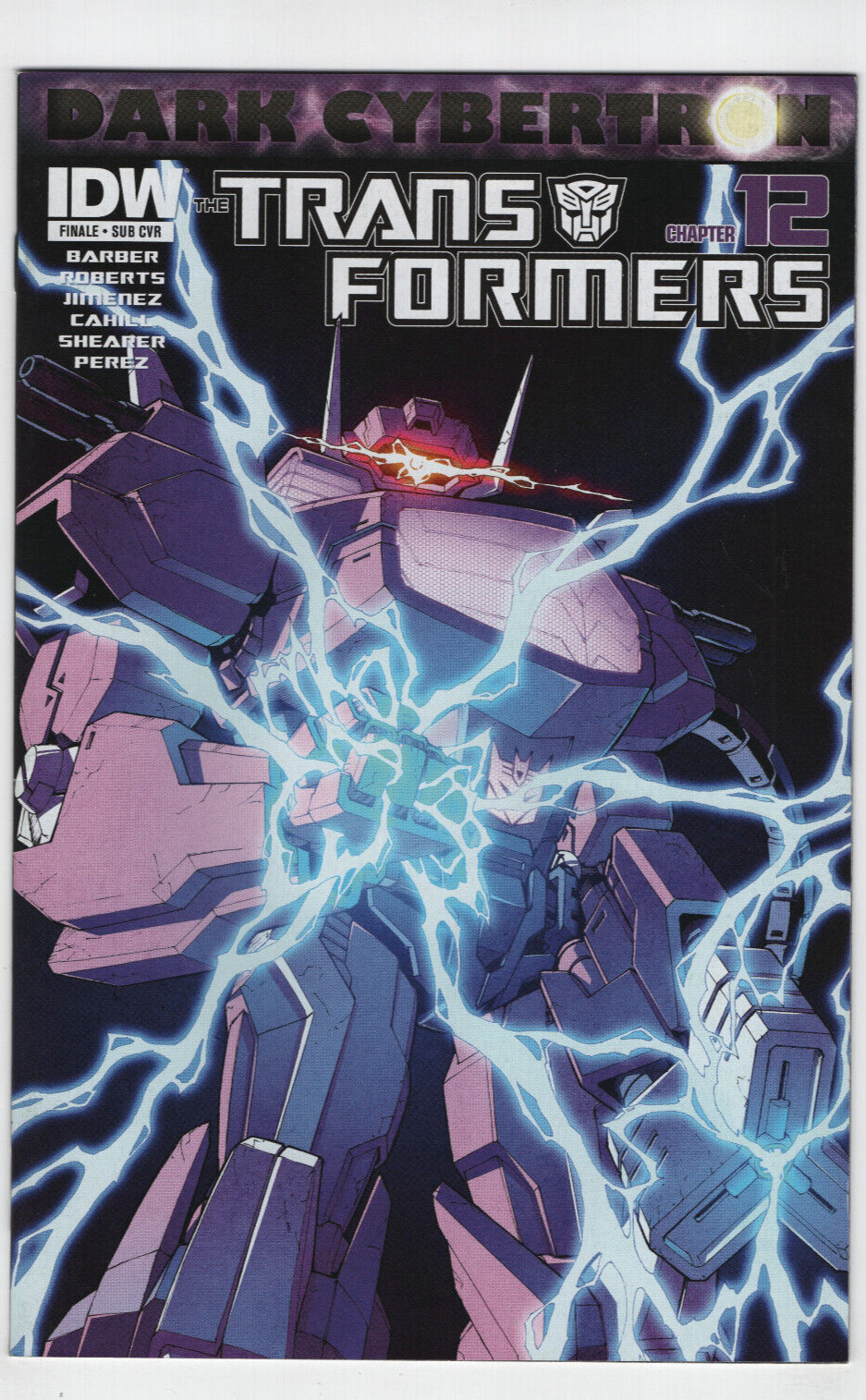 Transformers Dark Cybertron Finale Chapter 12 Sub Shockwave Variant IDW Comics