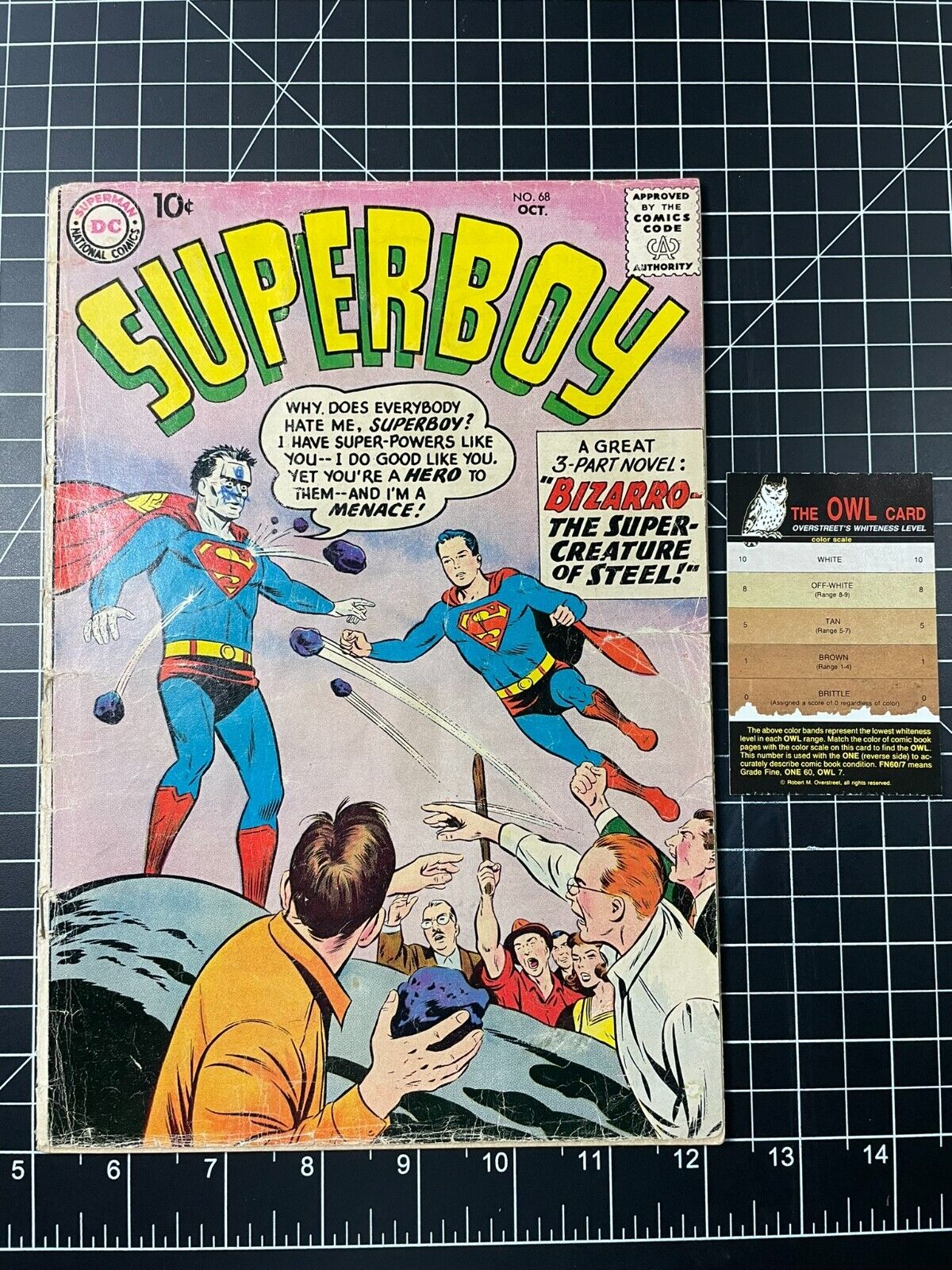 Superboy #68 - 1st Bizarro - Good