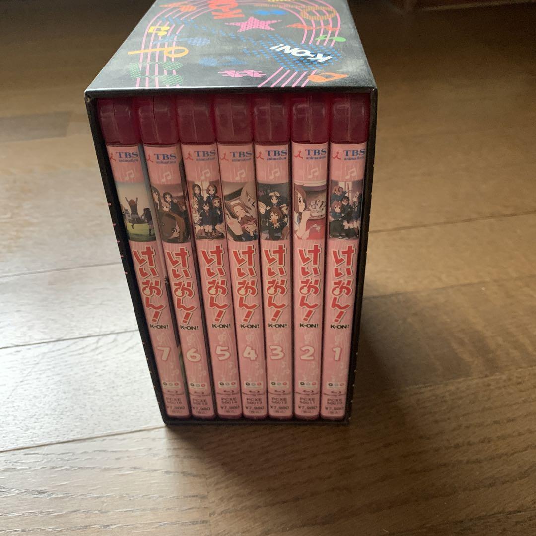 K-On 1st Season Blu-ray 1-7 Volume Set with BOX Anime