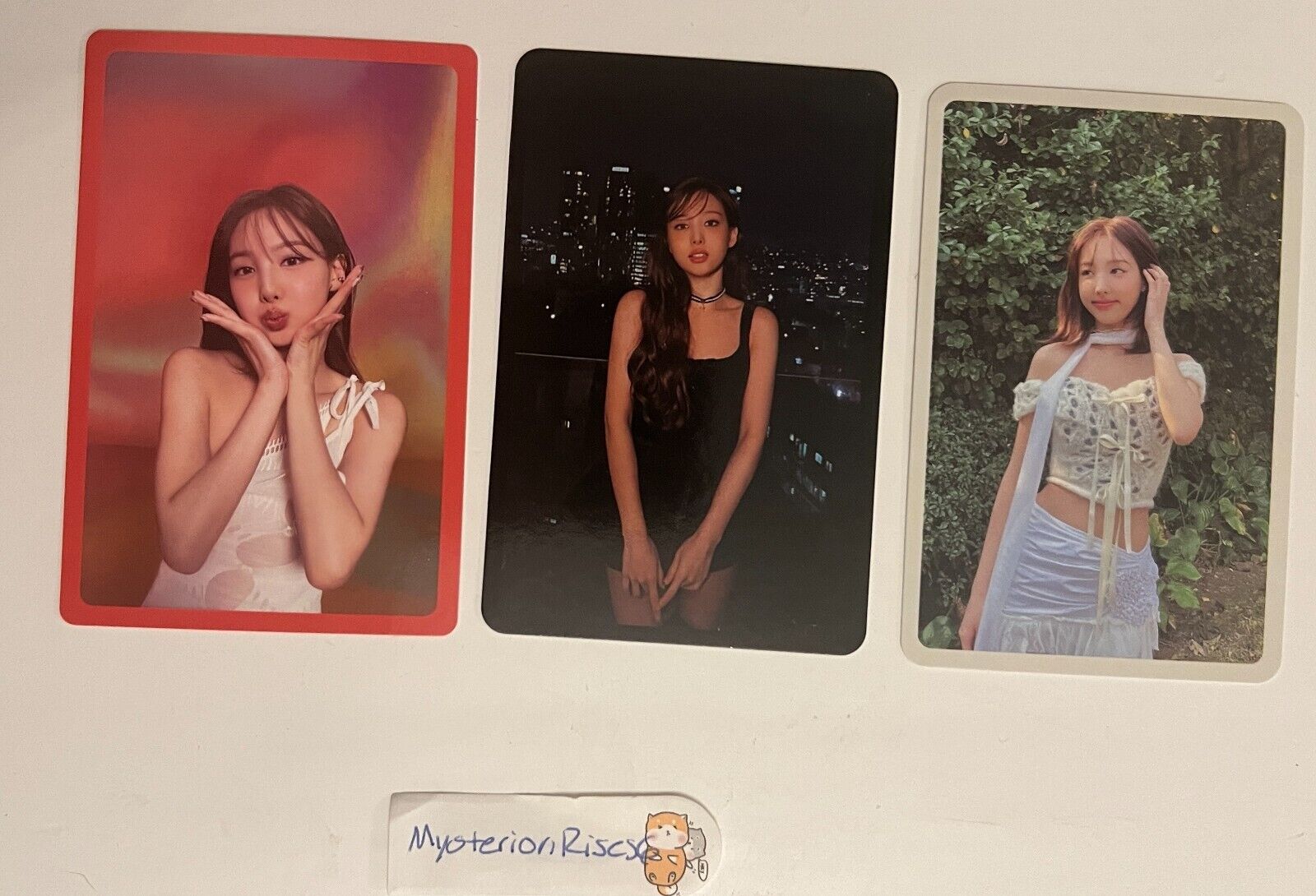 Twice With You-th Official Pre Order Photocard Member SET