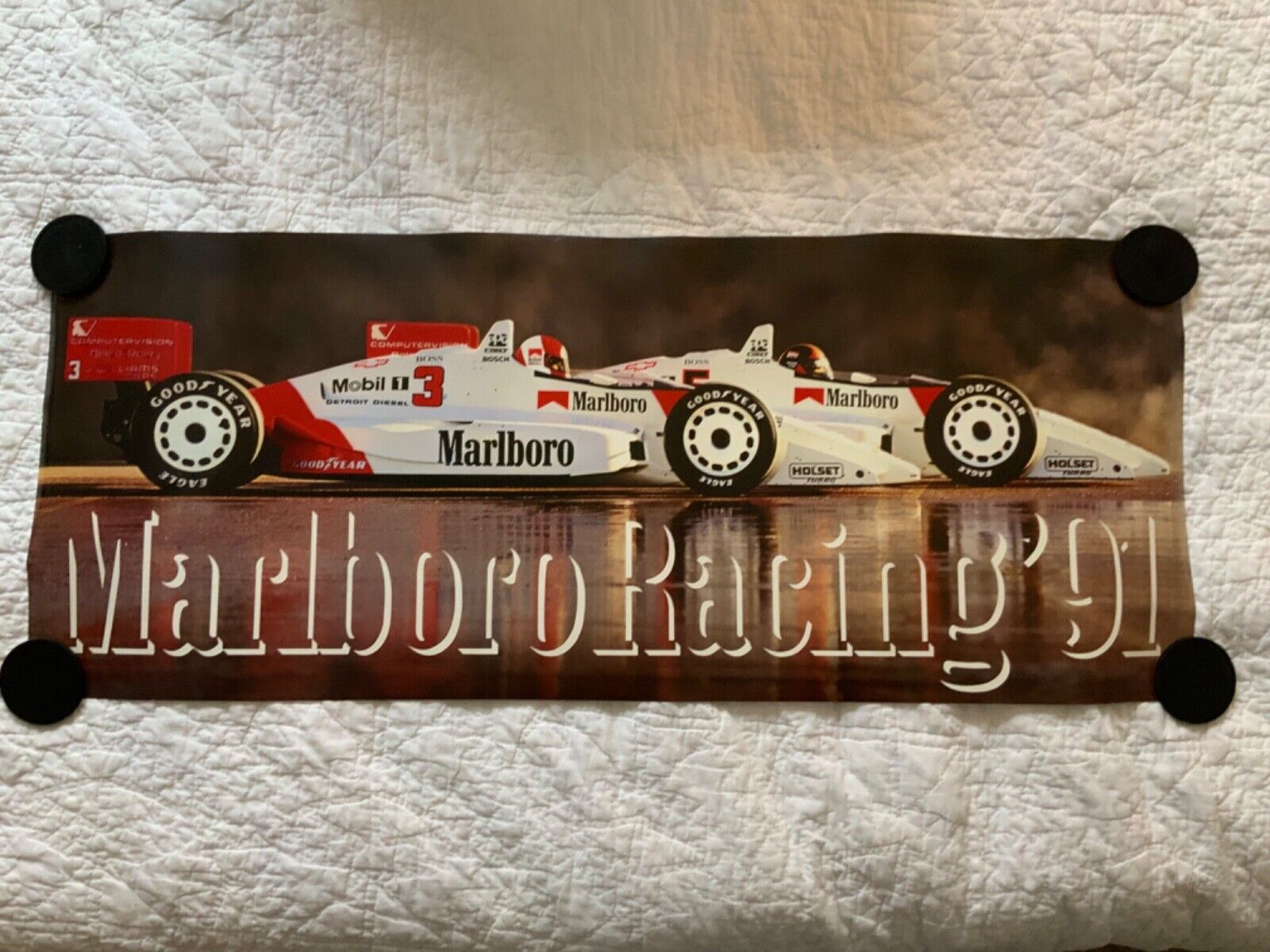 Marlboro Racing Poster 1991
