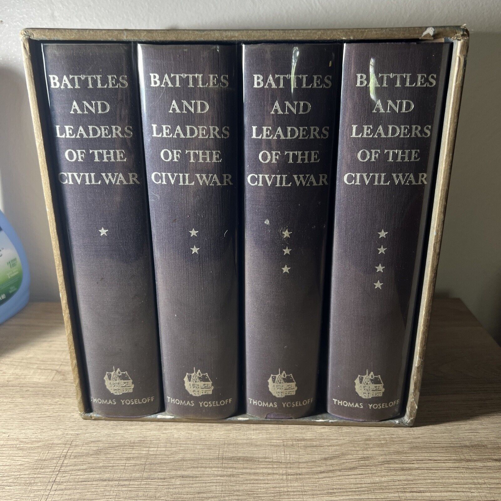 Battles And Leaders Of The Civil War By Thomas Yoseloff 1956 Complete Set 