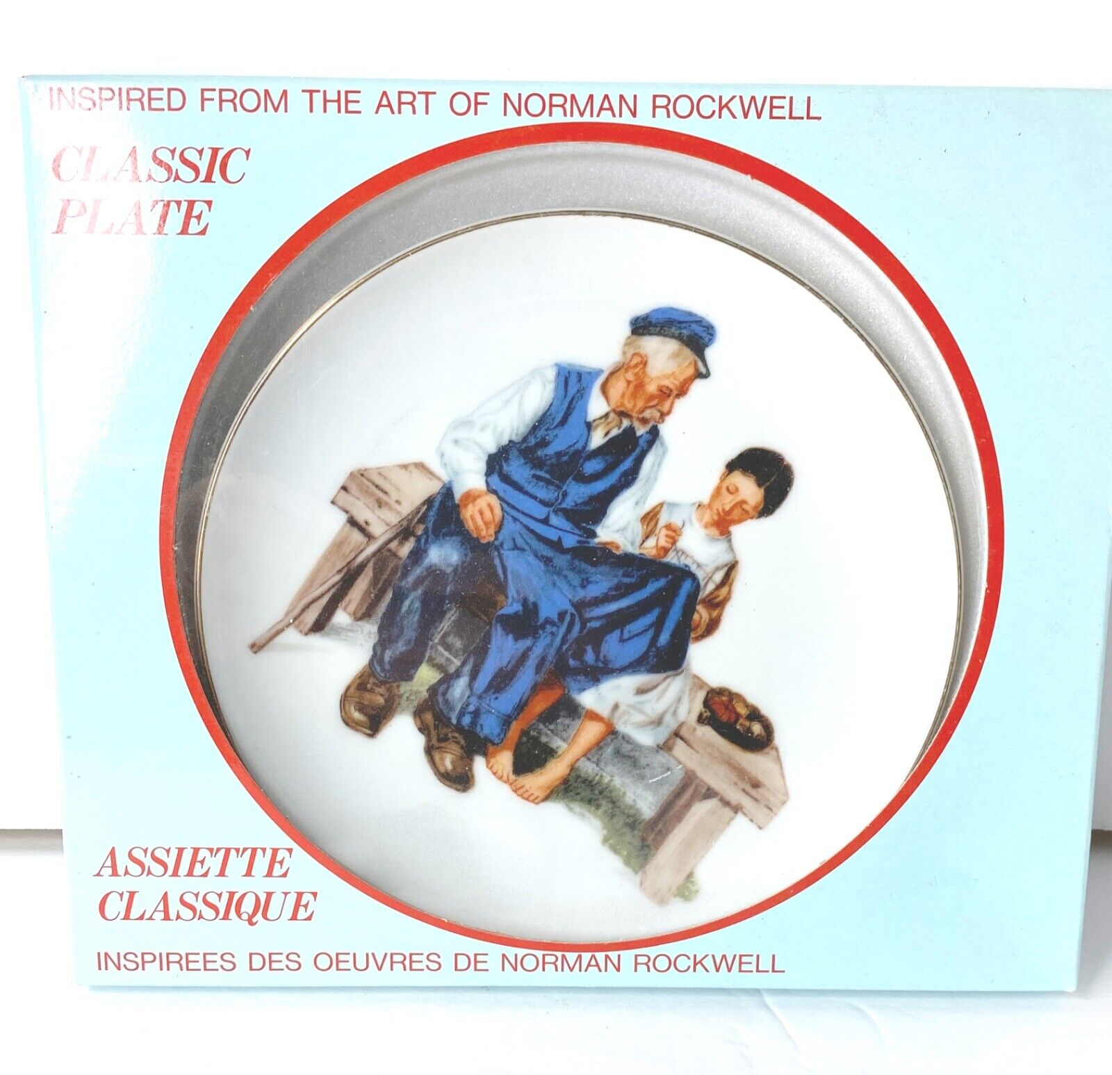 Norman Rockwell Lighthouse Keepers daughter 1982 edition plate collector i15
