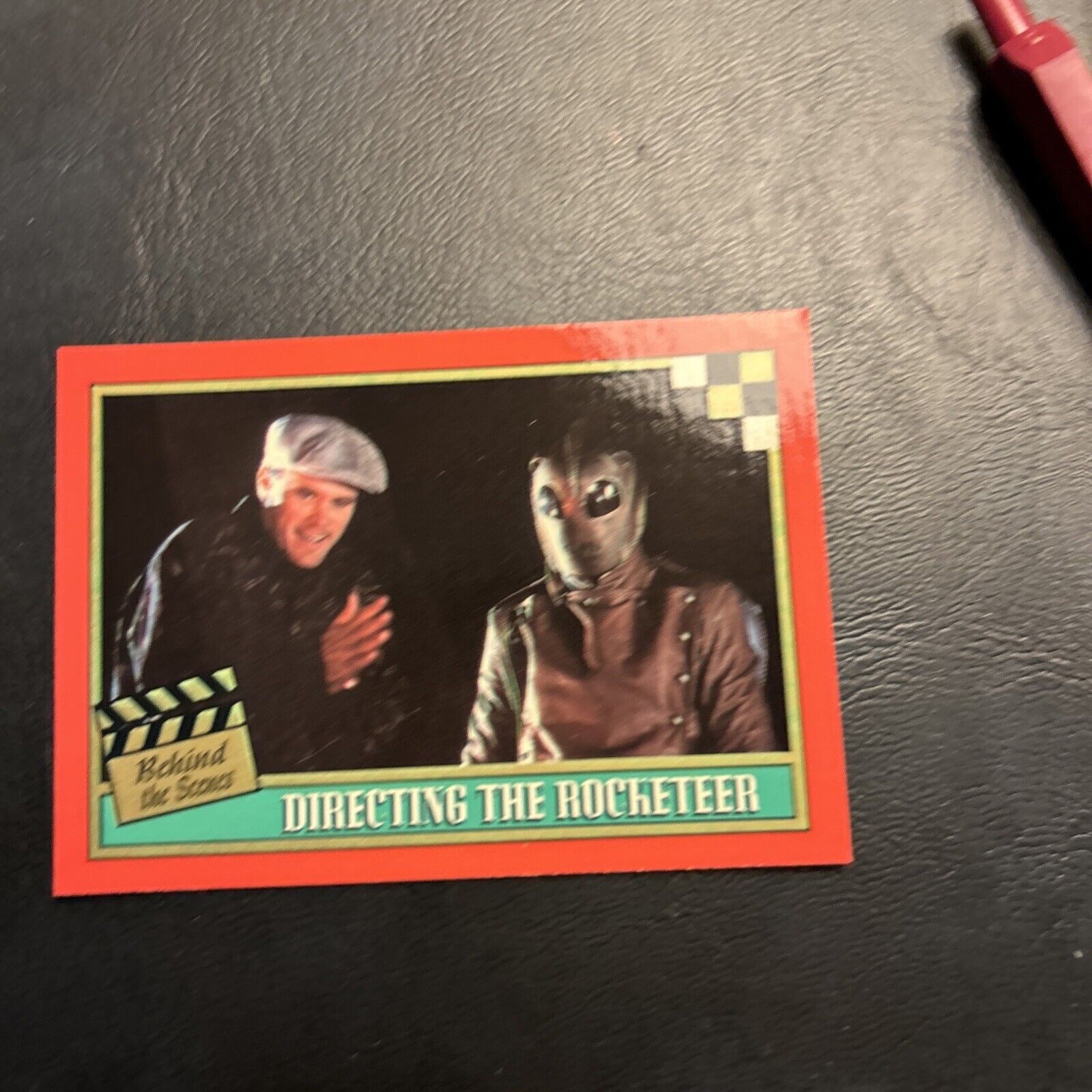 Jb10d Disney The Rocketeer 1991 Topps B Behind The Scenes Directing