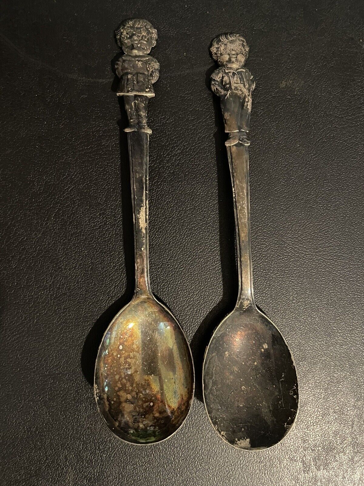 Vintage Set Of Campbells Kids Soup Spoons