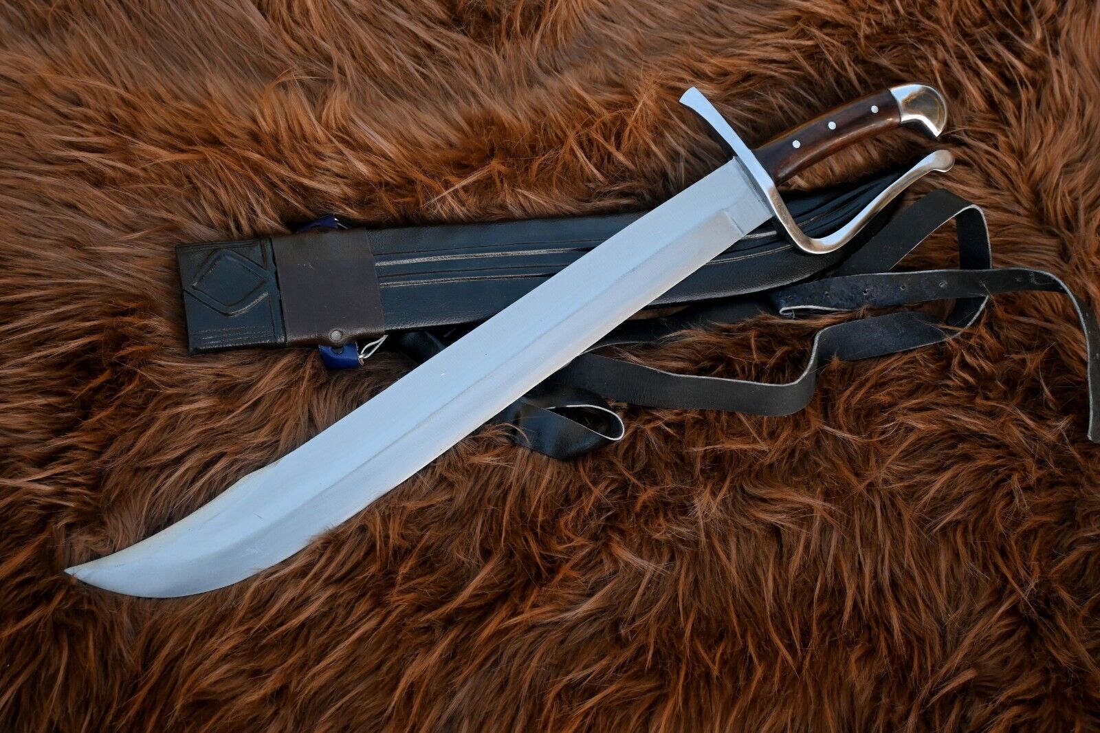 20 inches Blade Pirate Sword machete-Hunting machete, Tactical, Handmade sword