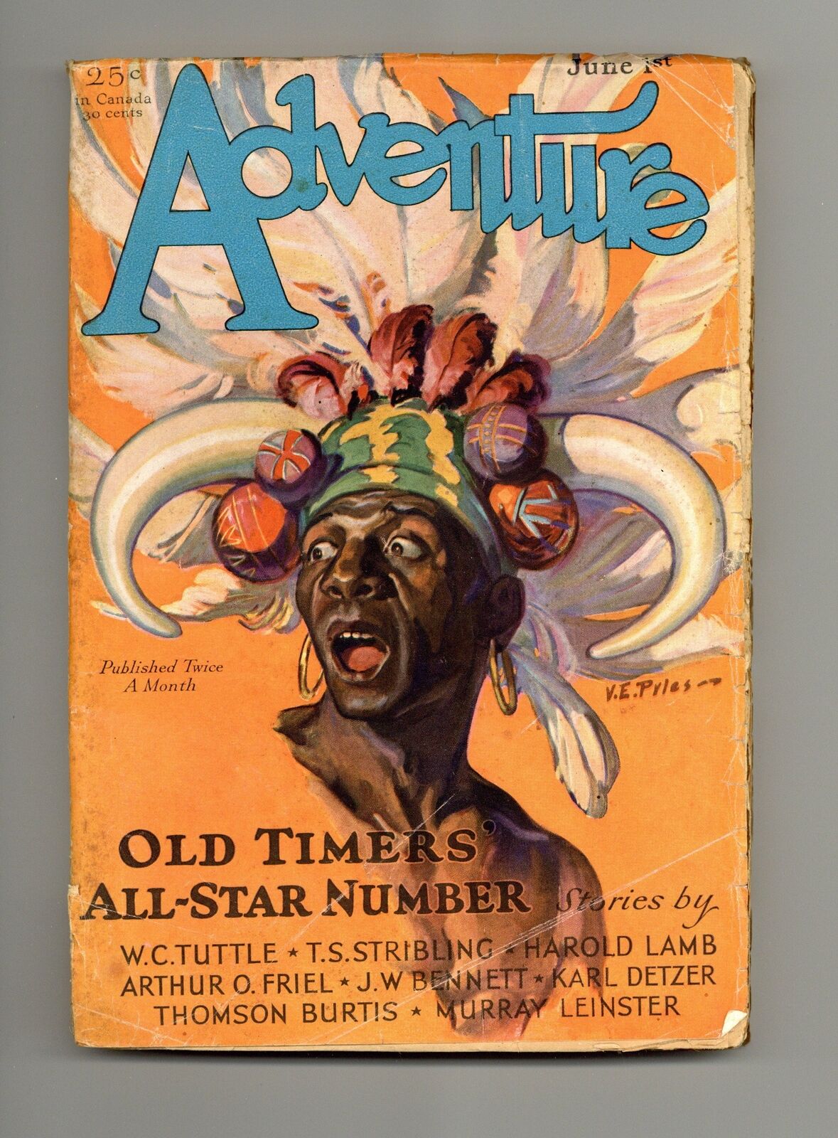 Adventure Pulp/Magazine Jun 1 1929 Vol. 70 #6 GD+ 2.5