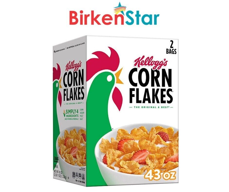 Kellogg's Corn Flakes (43 oz., 2 pk.) Great Price