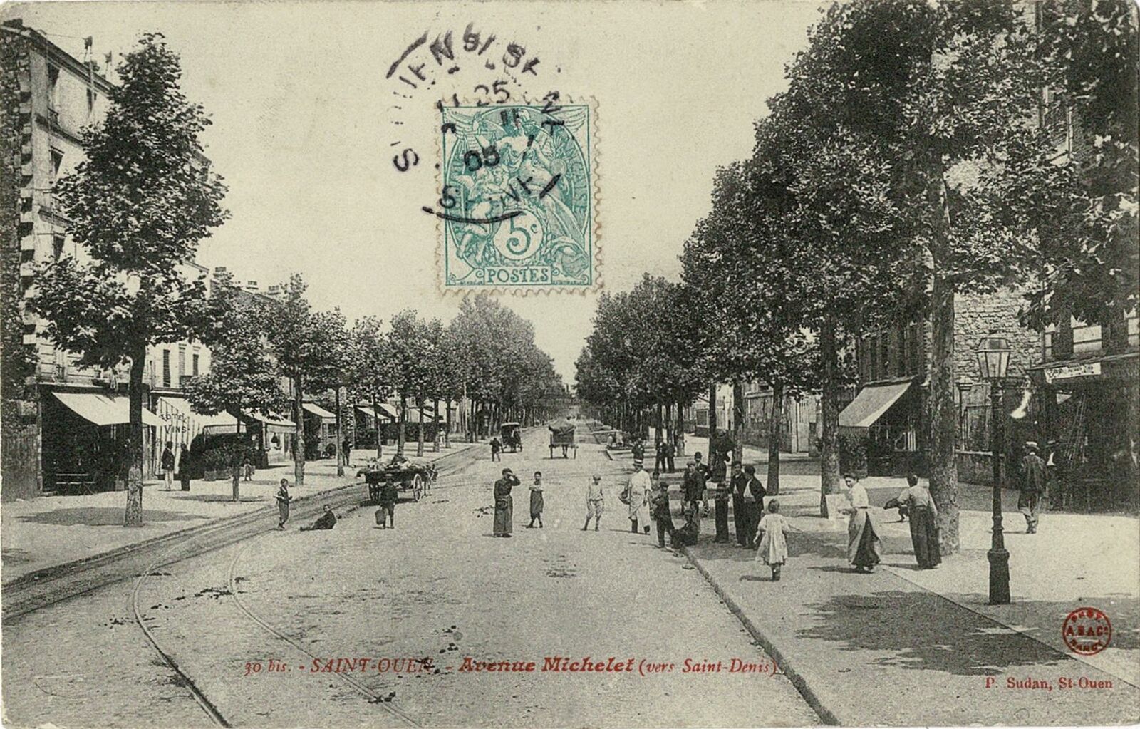 CPA - Saint-Ouen - Avenue Michelet