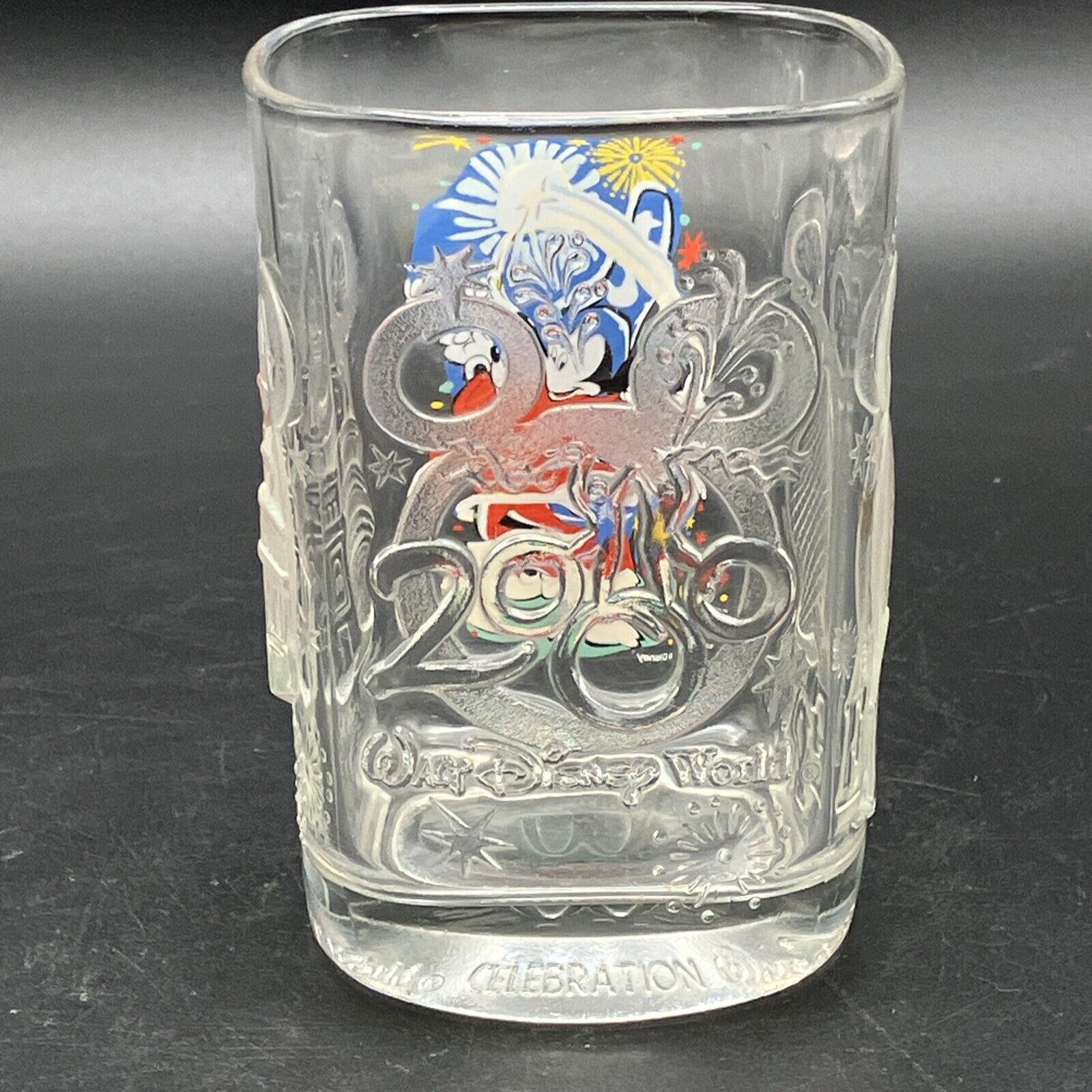 Walt Disney World 2000 Celebration Epcot Mickey Mouse Glass (McDonald\'s)