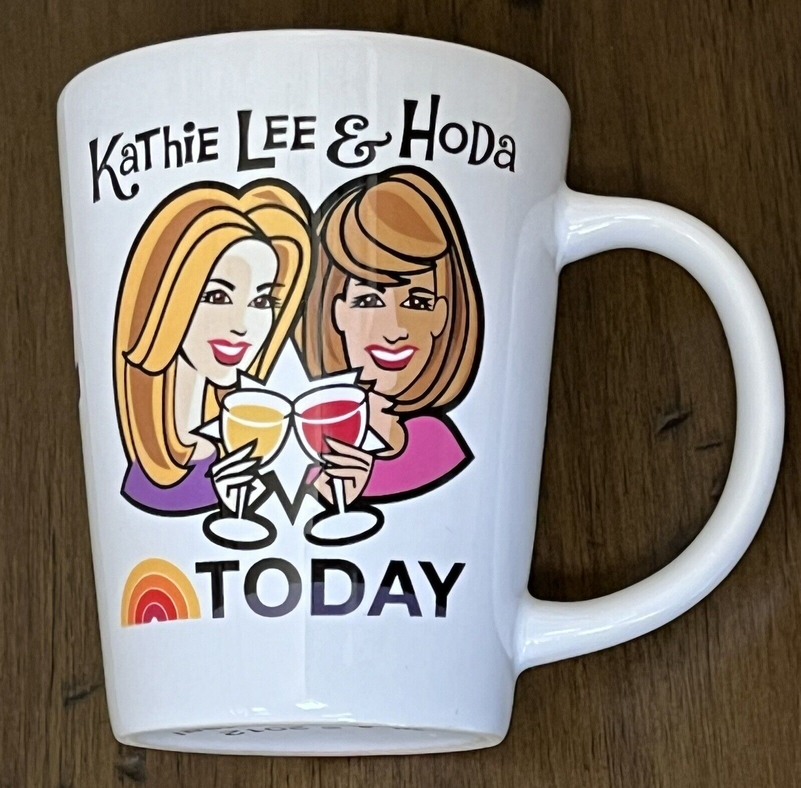 Kathie Lee & Hoda Today Show 2012 NBC Universal Media Coffee Cup Mug Fourth Hour