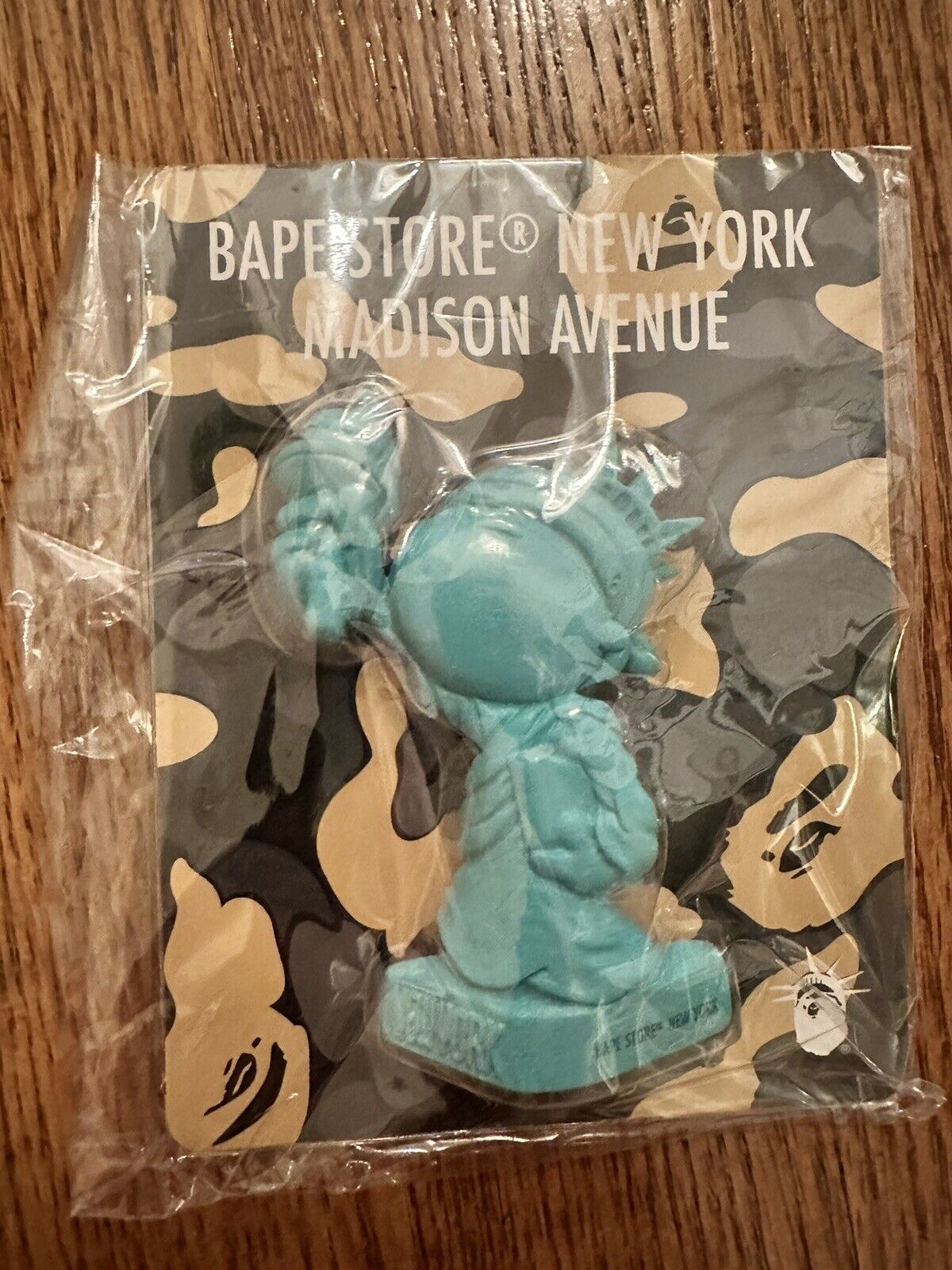 New Bape Magnet A Bathing Ape Magnet NYC Madison Store. Statue Of Liberty. Rare.